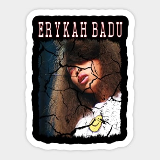 Erykah Badu Sticker